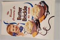 Bennett Creamery Butter Brickle Ice Cream Poster