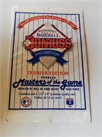1993 Donruss Masters of the Game Baseball Cards