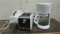 Oster Ice Crusher, Bella Toaster & Coffee Pot