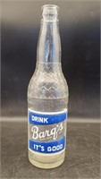 Barq's Blue Label Soda Bottle- Little Rock, Ark