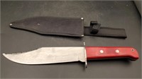 Fixed Stainless Steel Blade Knife w/Sheath