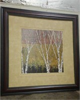 Large Framed Tree Print