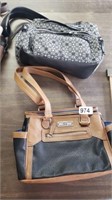 2 PURSES GENTLY USED