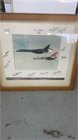 U.S Air Force Autographed Picture.