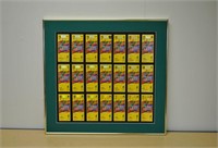 1996 Atlanta Olympic Ticket Stub Display