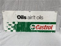 Original Castrol rack sign