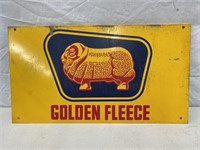 Original Golden Fleece Duo oil bottle rack sign