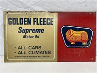 Original Golden Fleece Supreme  rack sign