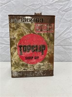 Top clip sheep dip1 gallon tin