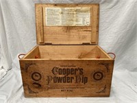 Coopers Powder Dip timber box