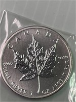 Canada 2011 $5 Silver Coin 1 ounce BU