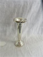 STERLING SILVER WEIGHTED VASE 5.5"T