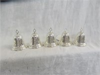 (5) STERLING SILVER BELLS - REED & BARTON -