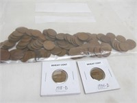 Wheat Cents, 1918-D, 1934-D, & 100+ more