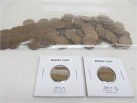 Wheat Cents, 1925-D, 1930, & 100+ more