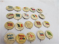 Misc. Country Flag Pins