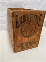Golden Fleece hanging ram wooden box