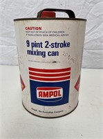 Ampol 9 pint 2 stroke mixing can