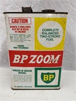 BP Zoom 2 stroke fuel 1 gallon tin