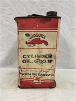 Vacuum oil Gargoyle cylinder oil 1 gallon tin