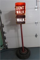 Electric "Walk, Do Not Walk" Traffic Light-Traffic