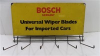 Vintage Bosch Sign w/Hooks-18 1/2"x10 1/4"