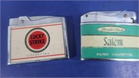 2 Vintage Lighters-Salem(Penguin), Lucky Strike