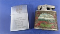 2 Vintage Lighters-Oriental & Winoguard-Korea