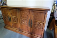 Wooden Cabinet by United-52"Wx18"Dx30"H
