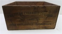 Antique Wood TNT Box