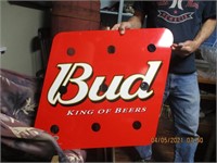 #8 Dale Jr. Bud Plastic Sign