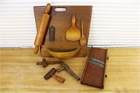 Antique kitchen tools