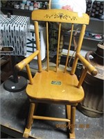 Vtg.Cass Toys Childs Rocking Chair