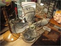 Antique R & M Table Fan-18W x 21T