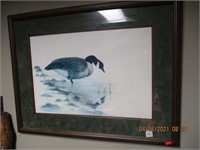 Signed Tina White Goose Print