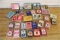 Large lot of playing cards