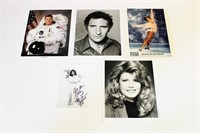 Autographed celebrity photos