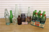 Impressive vintage bottle collection