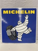 Original Michelin enamel sign approx 65 x 65 cm
