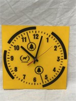 Original Coopers clock approx  27 x 27 cm