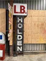 Rare original Holden dealer sign was neoned