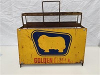 Original Golden Fleece oil bottle rack