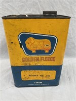 Golden Fleece Mildef 1 gallon oil tin