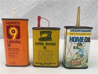 Hoppes, Husqvarna & Duckhams handy oilers