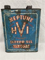 Neptune HVI 1 gallon oil tin