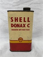 Shell Donax C radiator anti rust pint tin