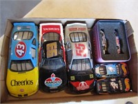 3-1:24 scale 2-1:64 scale. 2-small cars in box
