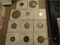 Lot of Foreign Silver Coins w/Unclear Dates