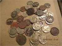 Lots of Buffalo Nickels Teens & 1920's-46 ct.