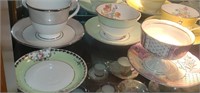 Lot four vintage cups and saucers